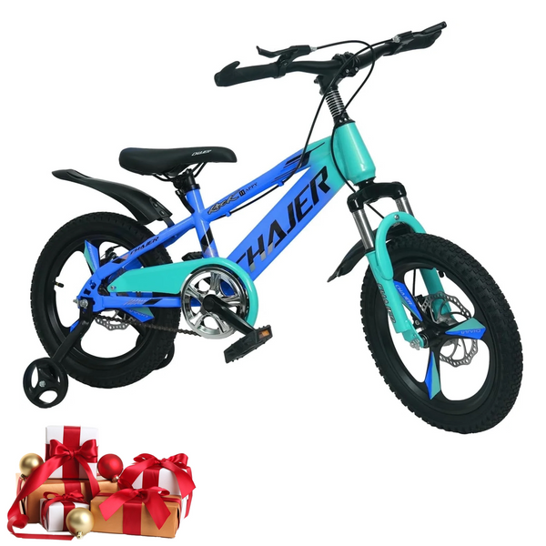 Kids Bike, 16 20 Inch Kids' Bicycles for 7-14 Years Old Boys Girls, Kids Mountain Bike with Training Wheels and Disc Brake